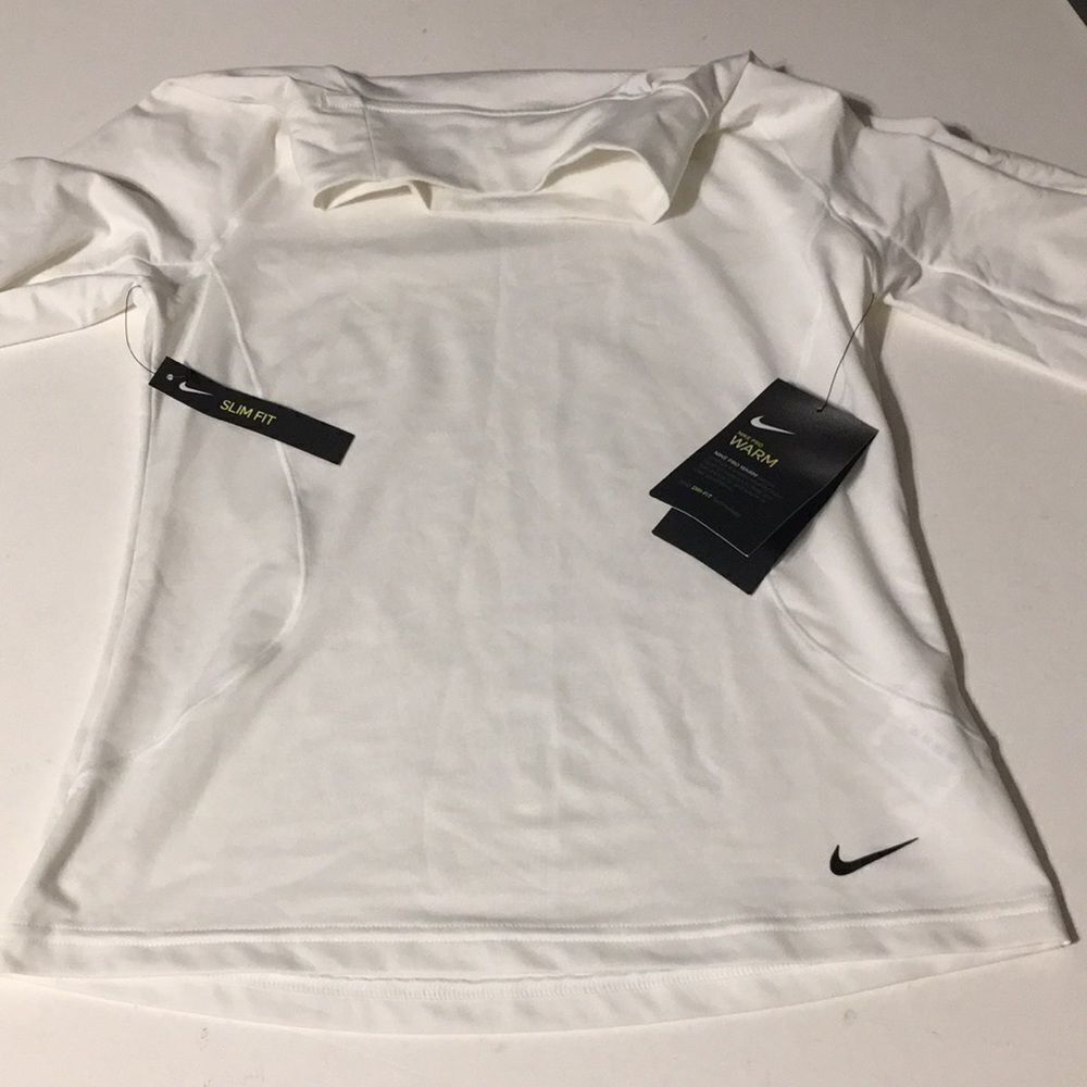 Nike Pro Warm Top - Girls Size Medium, New with Tags